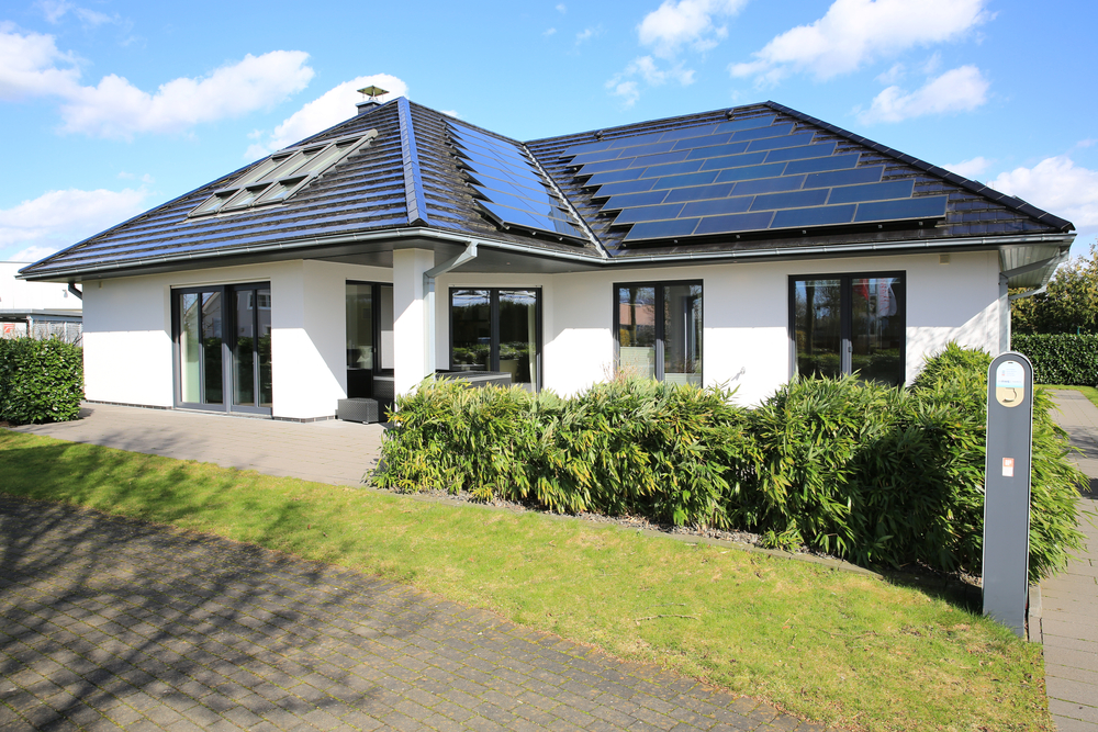 New,Built,Single-family,Home,In,Traditional,Style,In,Westphalia,,Germany,